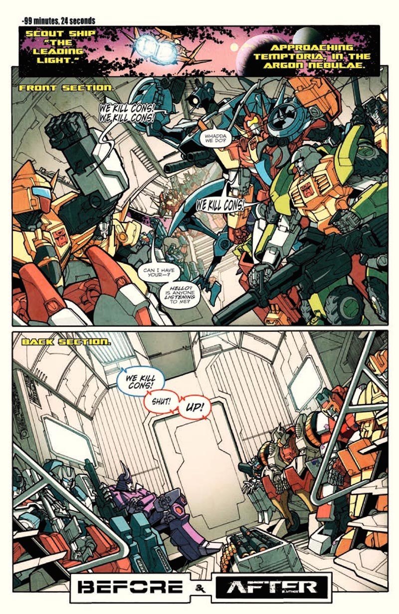 Transformers: More Than Meets The Eye Volume 4 Trade Paperback Preview